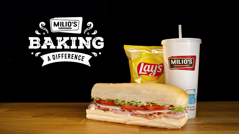 Taste the Milio’s difference: Lunch, dinner, anytime